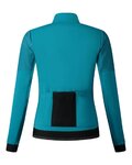 SHIMANO Cycling windproof jacket - KAEDE WIND - turquoise