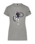 SHIMANO Cycling short sleeve t-shirt - SENTIERO LTD - grey