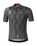 SHIMANO Cycling short sleeve jersey - AEROLITE - grey