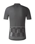 SHIMANO Cycling short sleeve jersey - AEROLITE - grey