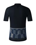 SHIMANO Cycling short sleeve jersey - AEROLITE - blue