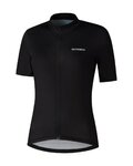 SHIMANO Cycling short sleeve jersey - ELEMENT - black