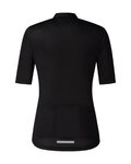 SHIMANO Cycling short sleeve jersey - ELEMENT - black
