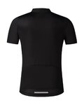 SHIMANO Cycling short sleeve jersey - ELEMENT - black