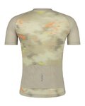 SHIMANO Cycling short sleeve jersey - LOGO 2 - beige