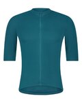 SHIMANO Cycling short sleeve jersey - ELEMENTO - turquoise