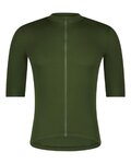 SHIMANO Cycling short sleeve jersey - ELEMENTO - green
