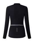 SHIMANO Cycling winter long sleeve jersey - KAEDE THERMAL LONG - black