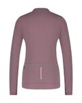SHIMANO Cycling winter long sleeve jersey - KAEDE THERMAL LONG - purple