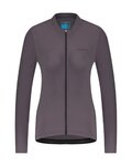 SHIMANO Cycling winter long sleeve jersey - ELEMENT LONG - purple