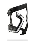 PRO Cycling bottle cage - AL SIDE LEFT - black/white
