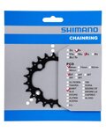 SHIMANO chainring - SLX M660 22 - black