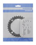 SHIMANO chainring - CHAINRING M361 32 - black