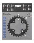 SHIMANO chainring - DEORE M590 26 - black