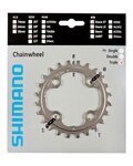 SHIMANO chainring - DEORE XT M780 24 - silver