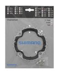 SHIMANO chainring - DEORE XT M780 32 - silver/black