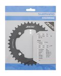 SHIMANO chainring - ZEE M640 38 - black
