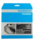 SHIMANO chainring - DEORE XT M8000 38 - black