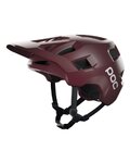 POC Cycling helmet - KORTAL - bordeaux/white