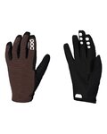 POC Cycling long-finger gloves - RESISTANCE ENDURO ADJ - brown