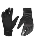 POC Cycling long-finger gloves - ESSENTIAL SOFTSHELL - black