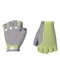 POC Cycling fingerless gloves - AGILE SHORT - yellow/grey