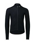 POC Cycling winter long sleeve jersey - RADIANT - black