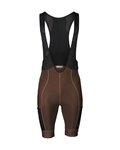 POC Cycling bib shorts - ROVE CARGO VPD - brown