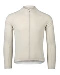 POC Cycling winter long sleeve jersey - THERMAL LITE - beige