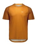 POC Cycling short sleeve jersey - MOTION AIR S/S - brown