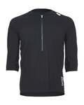 POC Cycling short sleeve jersey - RESISTANCE ENDURO 3/4 - black