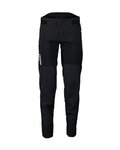 POC Cycling long trousers withot bib - ARDOUR ALL-WEATHER - black