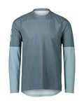 POC Cycling summer long sleeve jersey - ESSENTIAL MTB - blue