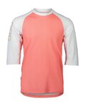 POC Cycling summer long sleeve jersey - MTB PURE  - red/white