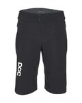 POC Cycling shorts without bib - ESSENTIAL MTB - black
