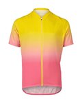 POC Cycling short sleeve jersey - XC  - yellow/pink