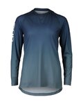 POC Cycling summer long sleeve jersey - ESSENTIAL MTB LITE  - blue