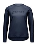 POC Cycling summer long sleeve jersey - REFORM ENDURO - blue
