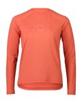 POC Cycling summer long sleeve jersey - REFORM ENDURO - red