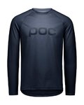 POC Cycling summer long sleeve jersey - REFORM ENDURO - blue