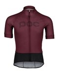 POC Cycling short sleeve jersey - ESSENTIAL ROAD LOGO - red