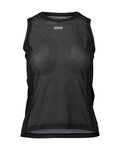 POC Cycling tank top - ESSENTIAL LAYER  - black