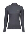 POC Cycling long sleeve t-shirt - MOCK NECK JERSEY W - grey