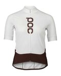 POC Cycling short sleeve jersey - ESSENTIAL ROAD LOGO - white/black