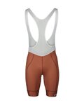 POC Cycling bib shorts - PURE  - brown