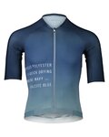 POC Cycling short sleeve jersey - PRISTINE PRINT - blue