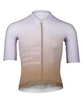 POC Cycling short sleeve jersey - PRISTINE PRINT - brown/purple