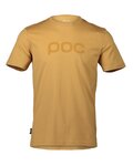 POC Cycling short sleeve t-shirt - TEE - brown