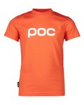 POC Cycling short sleeve t-shirt - TEE - orange