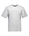 POC Cycling short sleeve t-shirt - TEE - grey